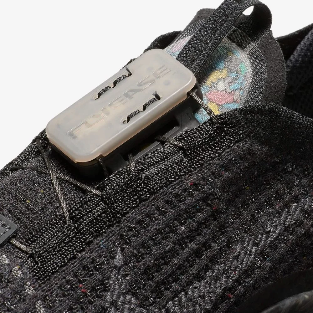 NIKE AIR VAPORMAX 2020 FLYKNIT BLACK GREY CJ6741 - Picture 4 of 11